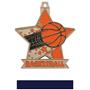 2.5" Star Basketball Medal M-715B
