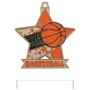 2.5" Star Basketball Medal M-715B