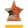 2.5" Star Basketball Medal M-715B
