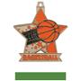 2.5" Star Basketball Medal M-715B