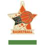 2.5" Star Basketball Medal M-715B