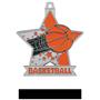 2.5" Star Basketball Medal M-715B