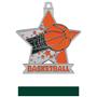 2.5" Star Basketball Medal M-715B
