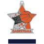 2.5" Star Basketball Medal M-715B