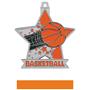 2.5" Star Basketball Medal M-715B