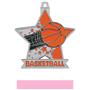 2.5" Star Basketball Medal M-715B