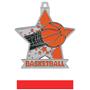 2.5" Star Basketball Medal M-715B
