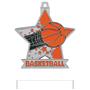 2.5" Star Basketball Medal M-715B