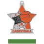 2.5" Star Basketball Medal M-715B