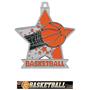 2.5" Star Basketball Medal M-715B
