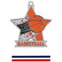 2.5" Star Basketball Medal M-715B