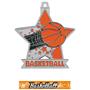2.5" Star Basketball Medal M-715B