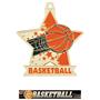 2.5" Star Basketball Medal M-715B