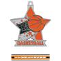 2.5" Star Basketball Medal M-715B