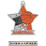 2.5" Star Basketball Medal M-715B