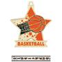 2.5" Star Basketball Medal M-715B