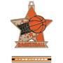 2.5" Star Basketball Medal M-715B