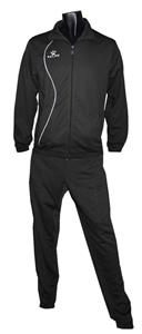 BLACK JACKET/BLACK PANTS