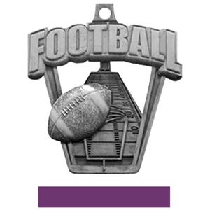 SILVER MEDAL / PURPLE RIBBON