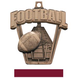 BRONZE MEDAL / MAROON RIBBON