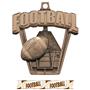 Football 3-D Pro Sport Medal M-712F