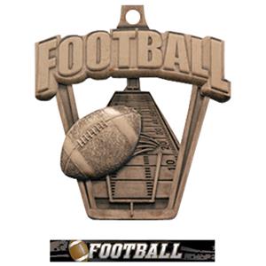 BRONZE MEDAL / ULTIMATE FOOTBALL RIBBON