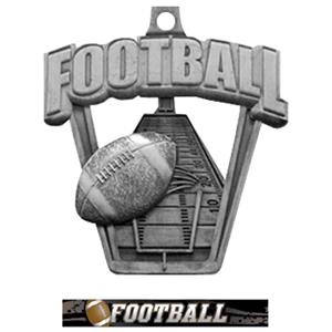 SILVER MEDAL / ULTIMATE FOOTBALL RIBBON