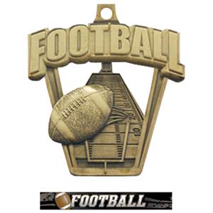GOLD MEDAL / ULTIMATE FOOTBALL RIBBON
