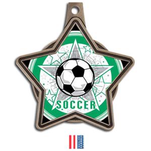 BRONZE MEDAL/FLAG RIBBON
