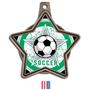 Hasty Awards 2.25" All-Star Insert Soccer Medals
