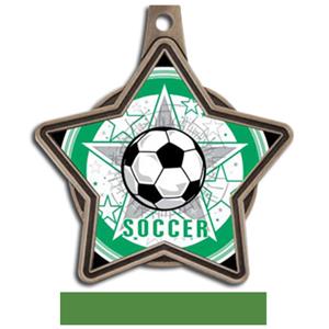 BRONZE MEDAL/GREEN RIBBON