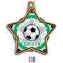 Hasty Awards 2.25" All-Star Insert Soccer Medals