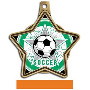 GOLD MEDAL/ORANGE RIBBON