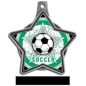 SILVER MEDAL/BLACK RIBBON