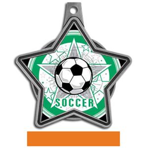 SILVER MEDAL/ORANGE RIBBON