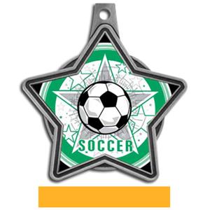 SILVER MEDAL/YELLOW RIBBON