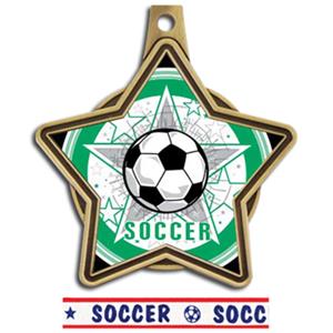 GOLD MEDAL/AMERICANA SOCCER RIBBON