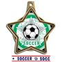 Hasty Awards 2.25" All-Star Insert Soccer Medals
