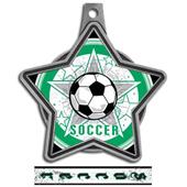 Hasty Awards 2.25" All-Star Insert Soccer Medals
