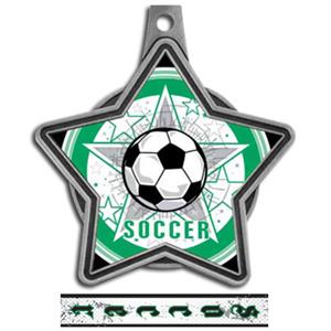 SILVER MEDAL/INTENSE RIBBON