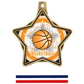 All-Star Insert Basketball Medals M-5501B