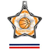 All-Star Insert Basketball Medals M-5501B
