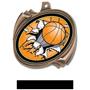 Basketball Bust-Out Insert Medals M-2201B