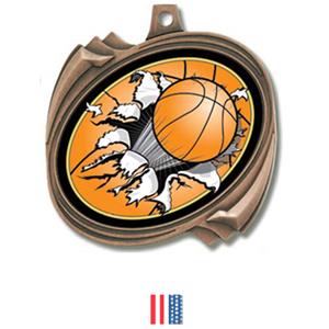 BRONZE MEDAL/FLAG RIBBON