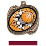 Basketball Bust-Out Insert Medals M-2201B