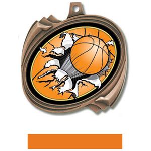 BRONZE MEDAL/ORANGE RIBBON