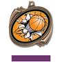 Basketball Bust-Out Insert Medals M-2201B