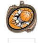 Basketball Bust-Out Insert Medals M-2201B