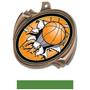 Basketball Bust-Out Insert Medals M-2201B