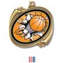 Basketball Bust-Out Insert Medals M-2201B